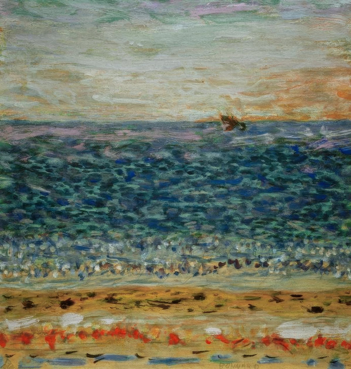 De Zee door Pierre Bonnard