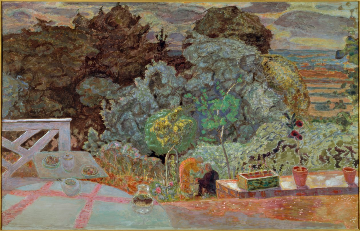 Het Terras door Pierre Bonnard