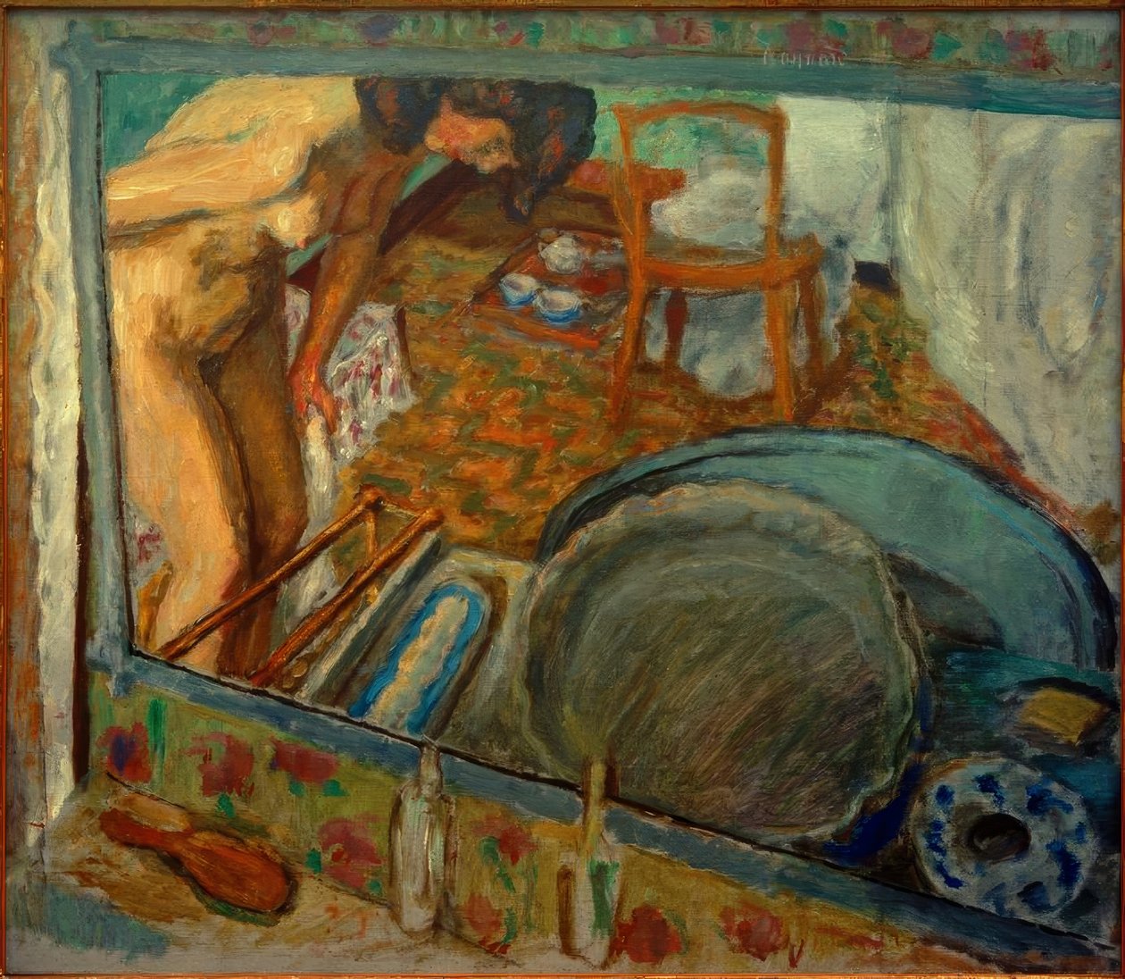 Ijs effect, of De kuip door Pierre Bonnard