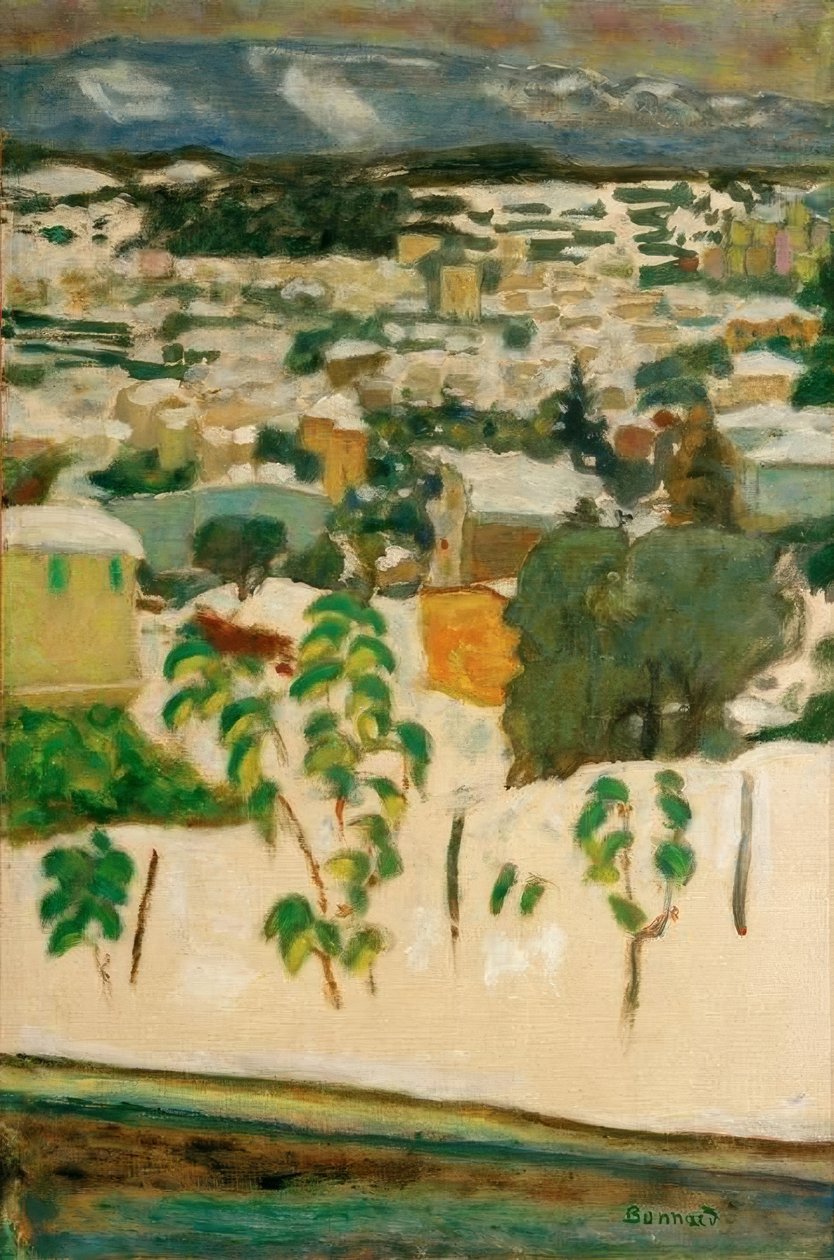 Sneeuweffect door Pierre Bonnard