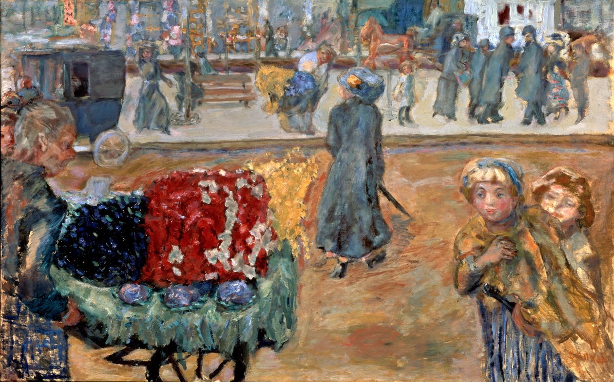 Avond in Parijs, 1911 door Pierre Bonnard
