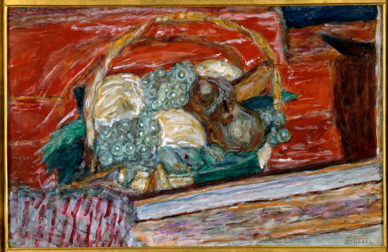Fruitmand door Pierre Bonnard