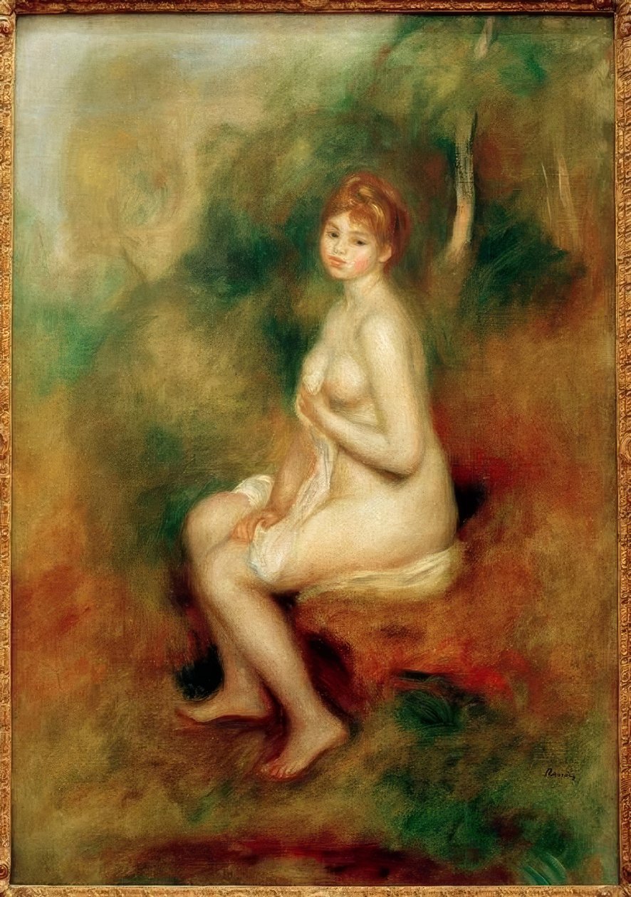 De Vrouw met de Aigrette door Pierre Bonnard