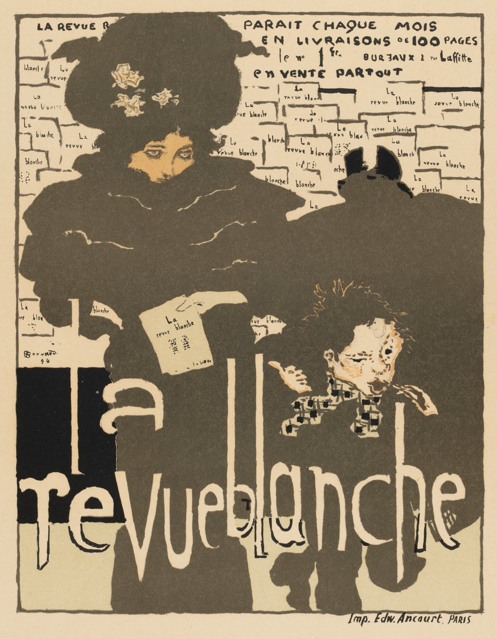 La Revue Blanche door Pierre Bonnard