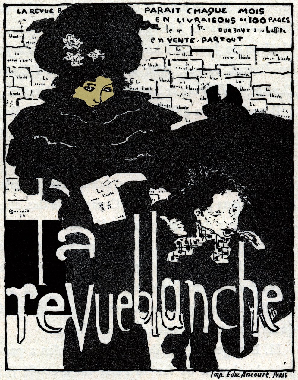 La Revue Blanche, 1896 door Pierre Bonnard