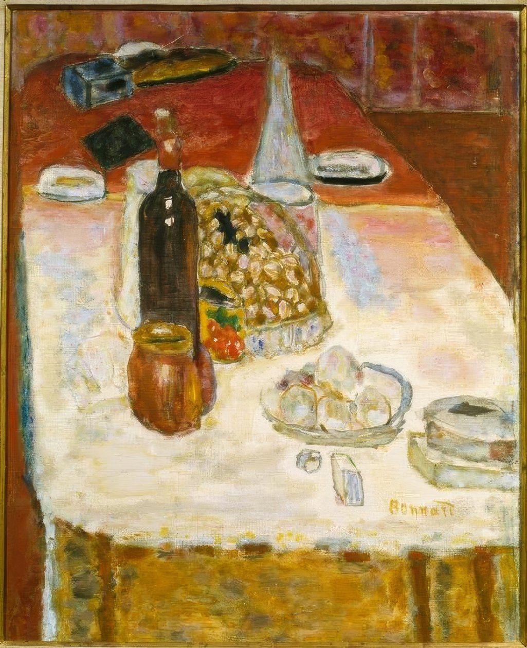 Het ontbijt door Pierre Bonnard