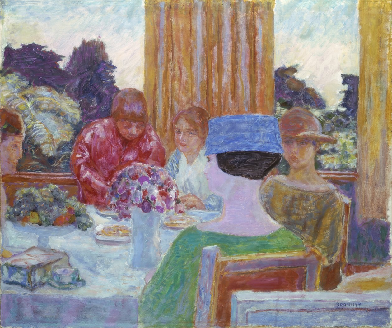 De thee door Pierre Bonnard