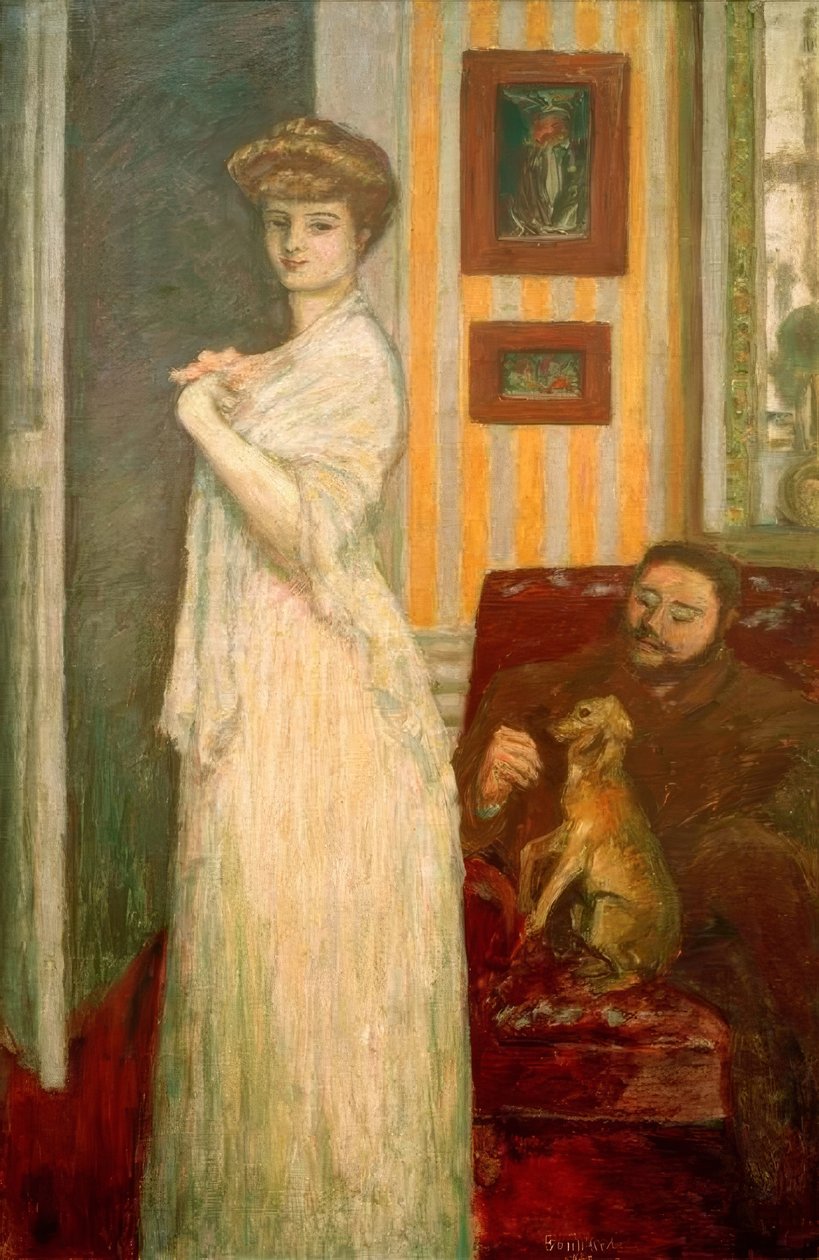 Misia Godebska en Thadée Natanson door Pierre Bonnard
