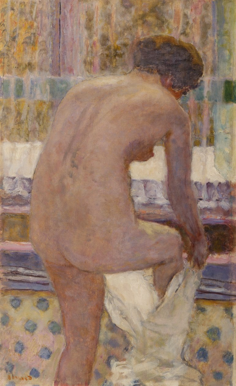 Naakt aankleden door Pierre Bonnard