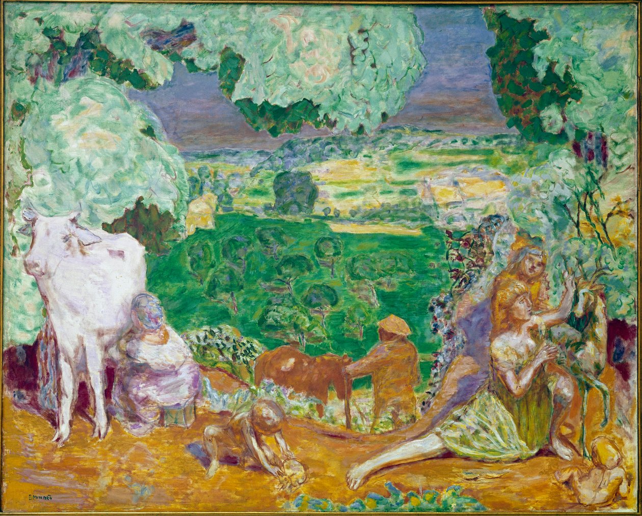 Pastorale symfonie door Pierre Bonnard