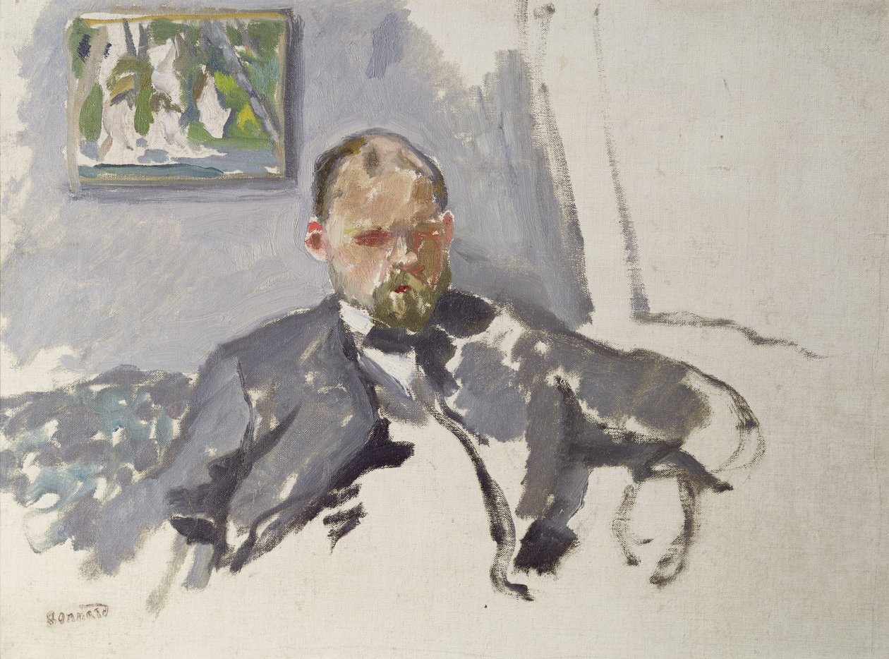 Portret van Ambroise Vollard, ca. 1904 door Pierre Bonnard
