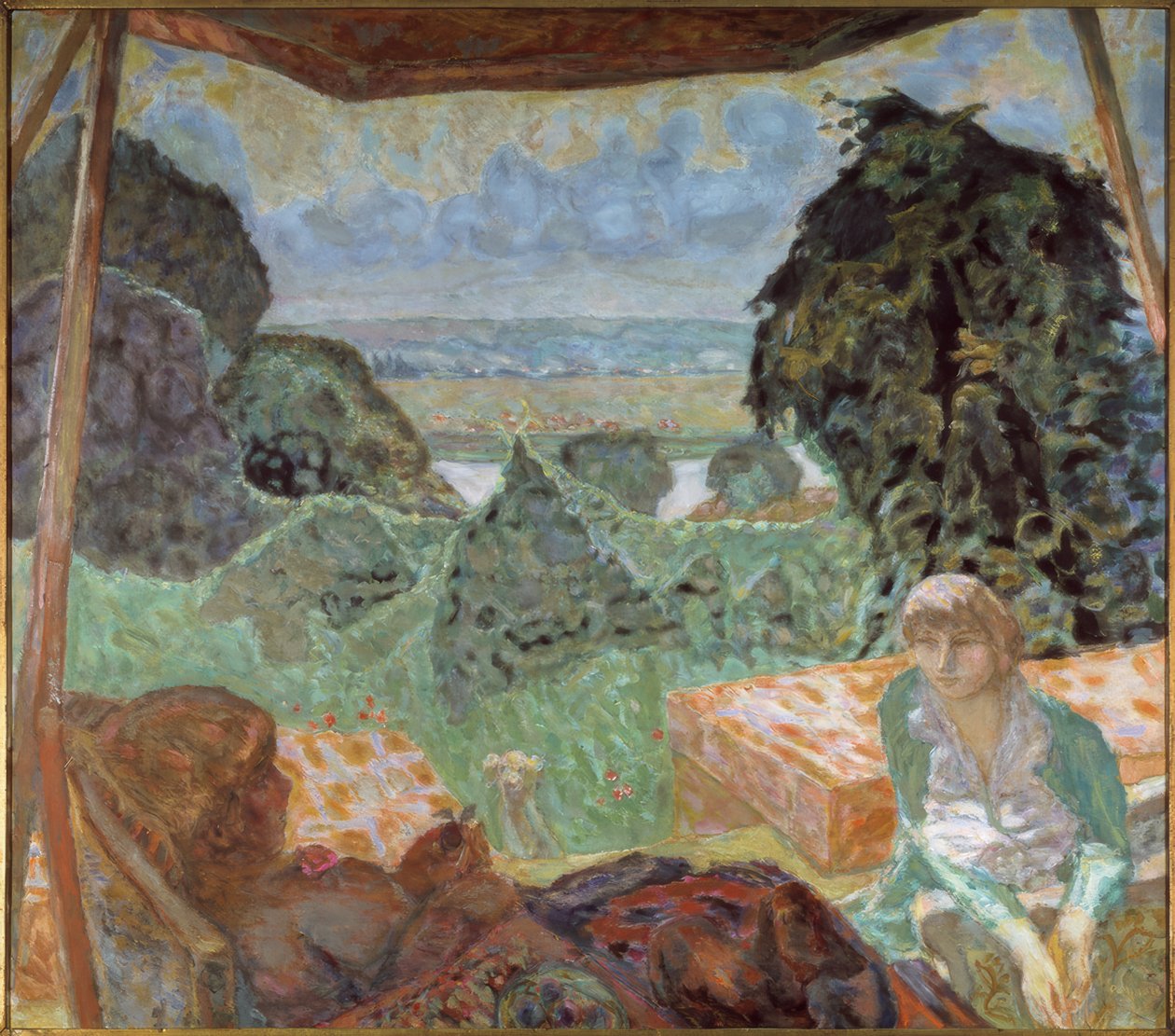 Zomer in Normandië door Pierre Bonnard