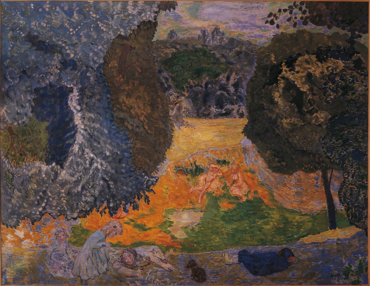 Zomer 1917 door Pierre Bonnard