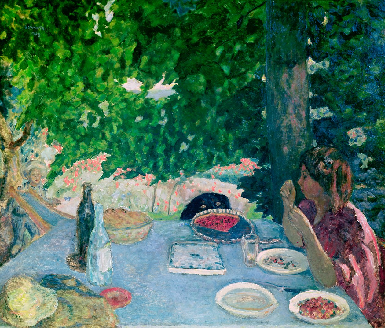 De Kersentaart, 1908 door Pierre Bonnard