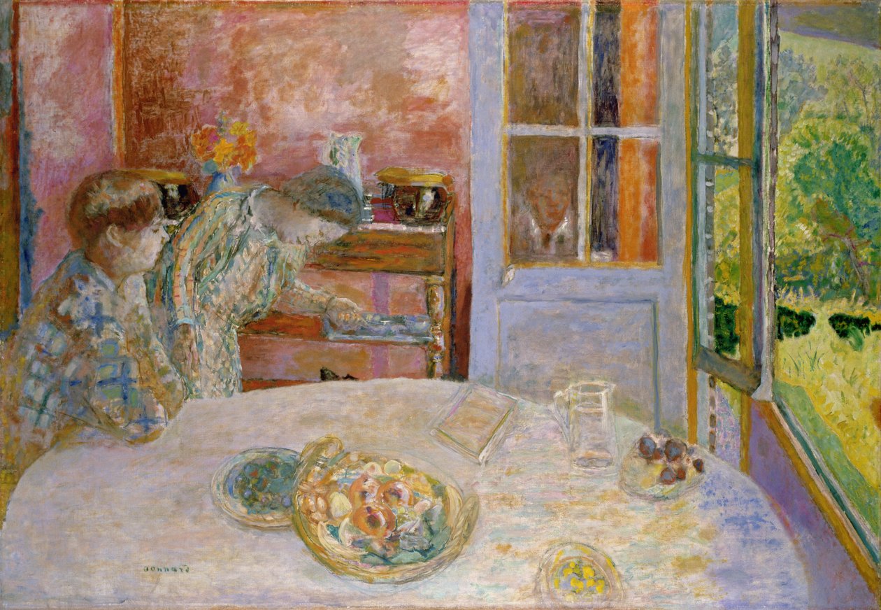 De eetkamer, Vernonnet door Pierre Bonnard