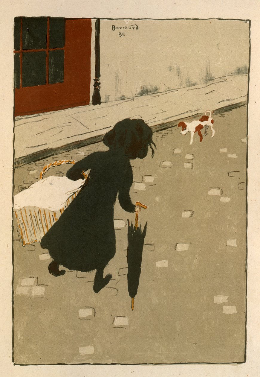 Het Kleine Wasmeisje, 1896 door Pierre Bonnard
