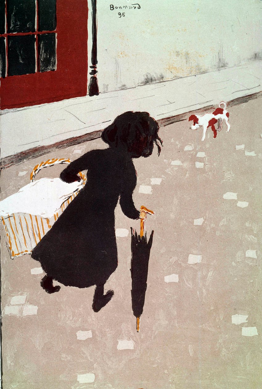 De kleine wasmachine door Pierre Bonnard