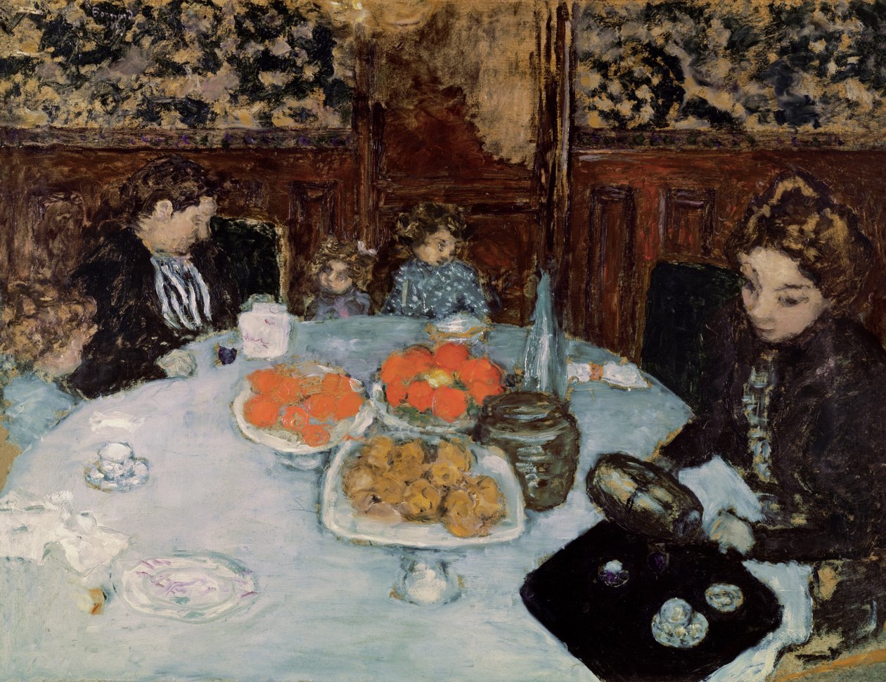 De Lunch, 1899 door Pierre Bonnard
