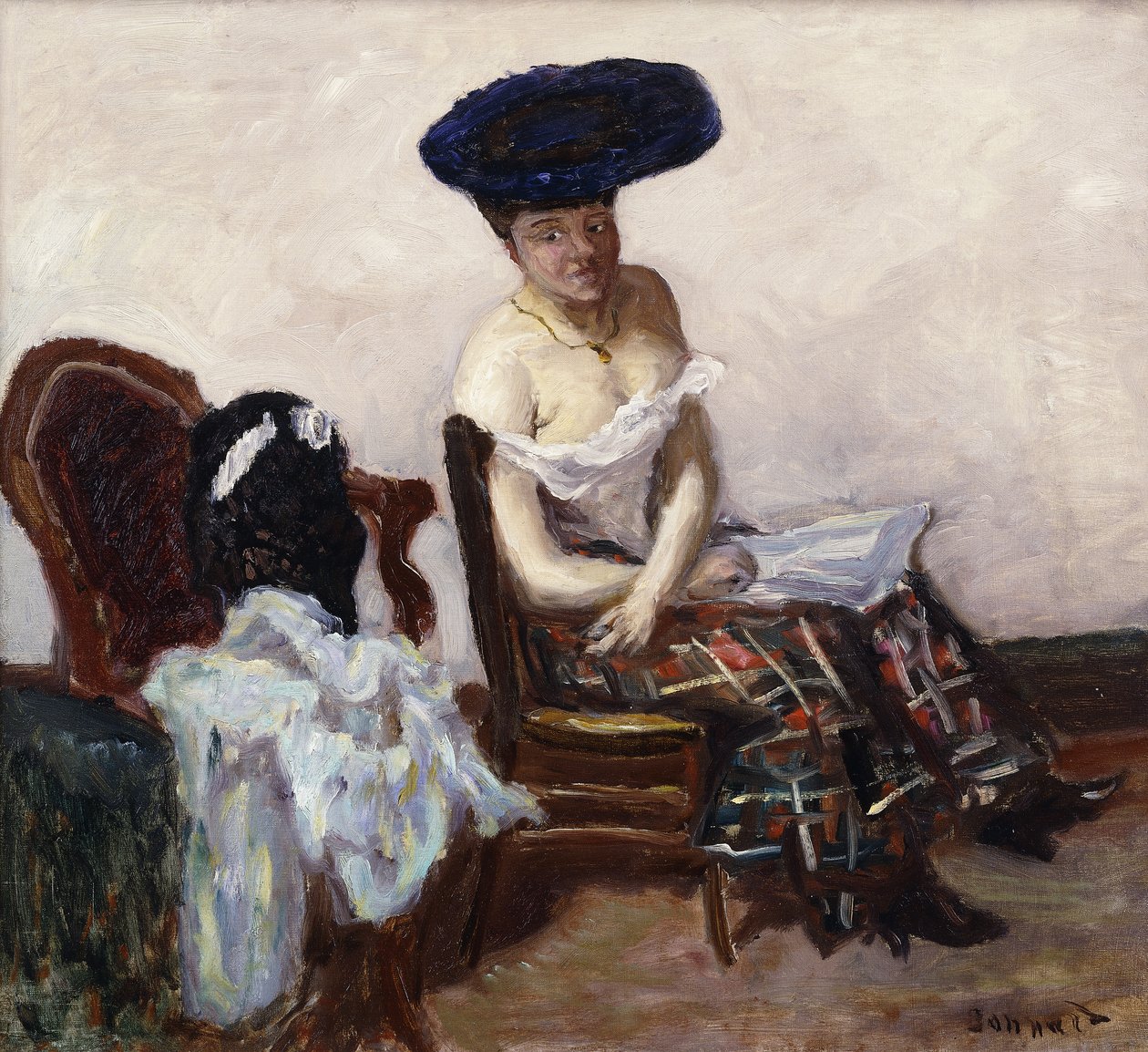De Schotse Onderrok door Pierre Bonnard