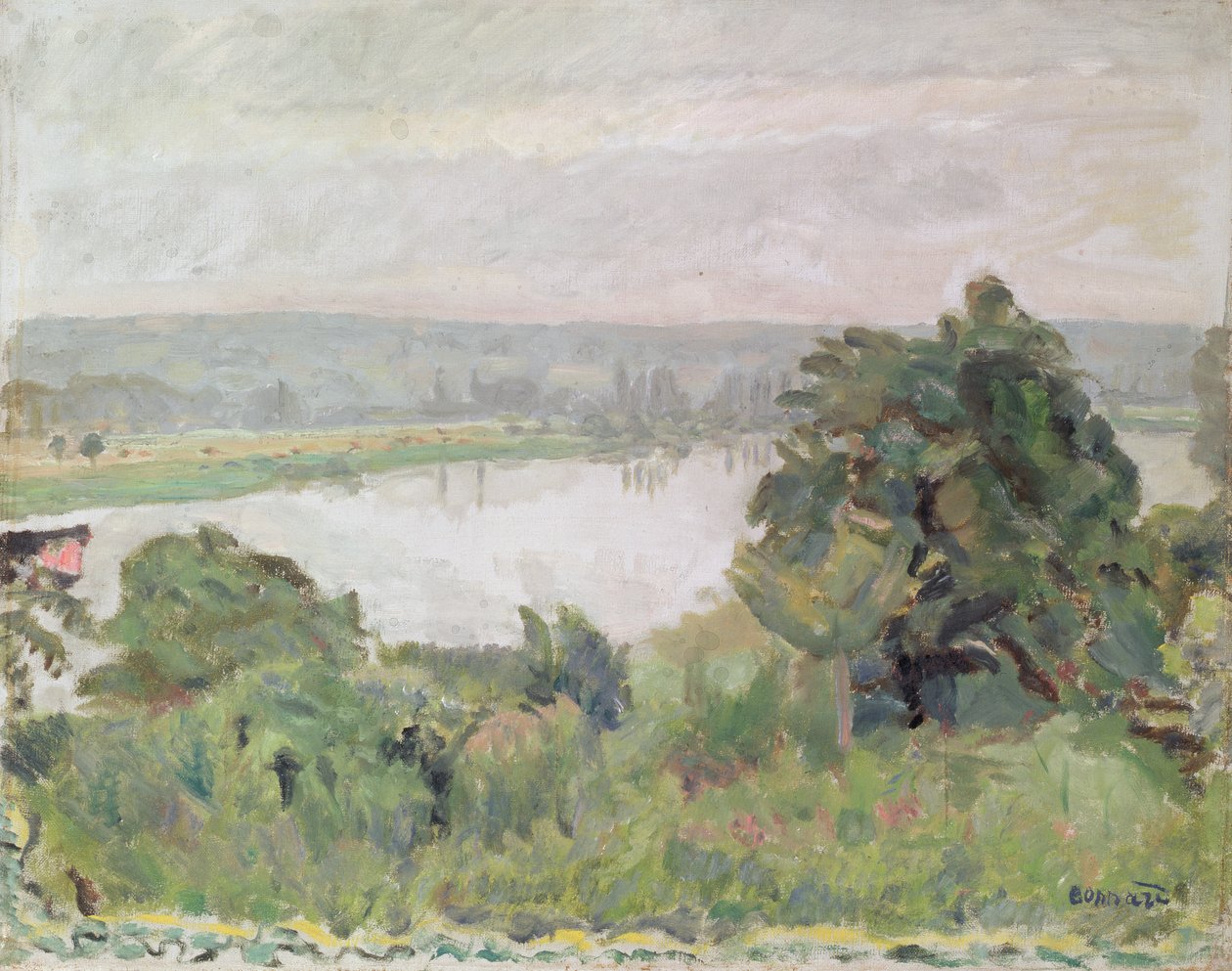 De Seine bij Vernon, 1911 door Pierre Bonnard