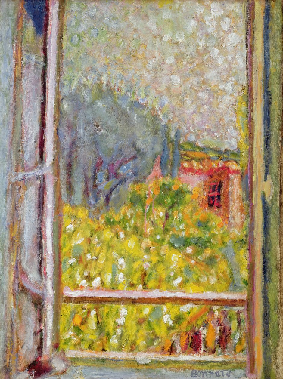 Het kleine raam door Pierre Bonnard