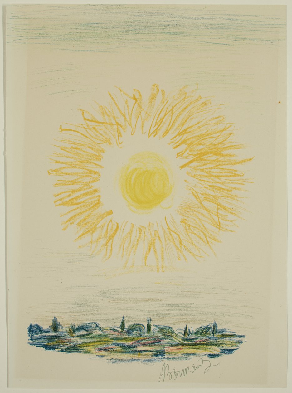 De zon door Pierre Bonnard