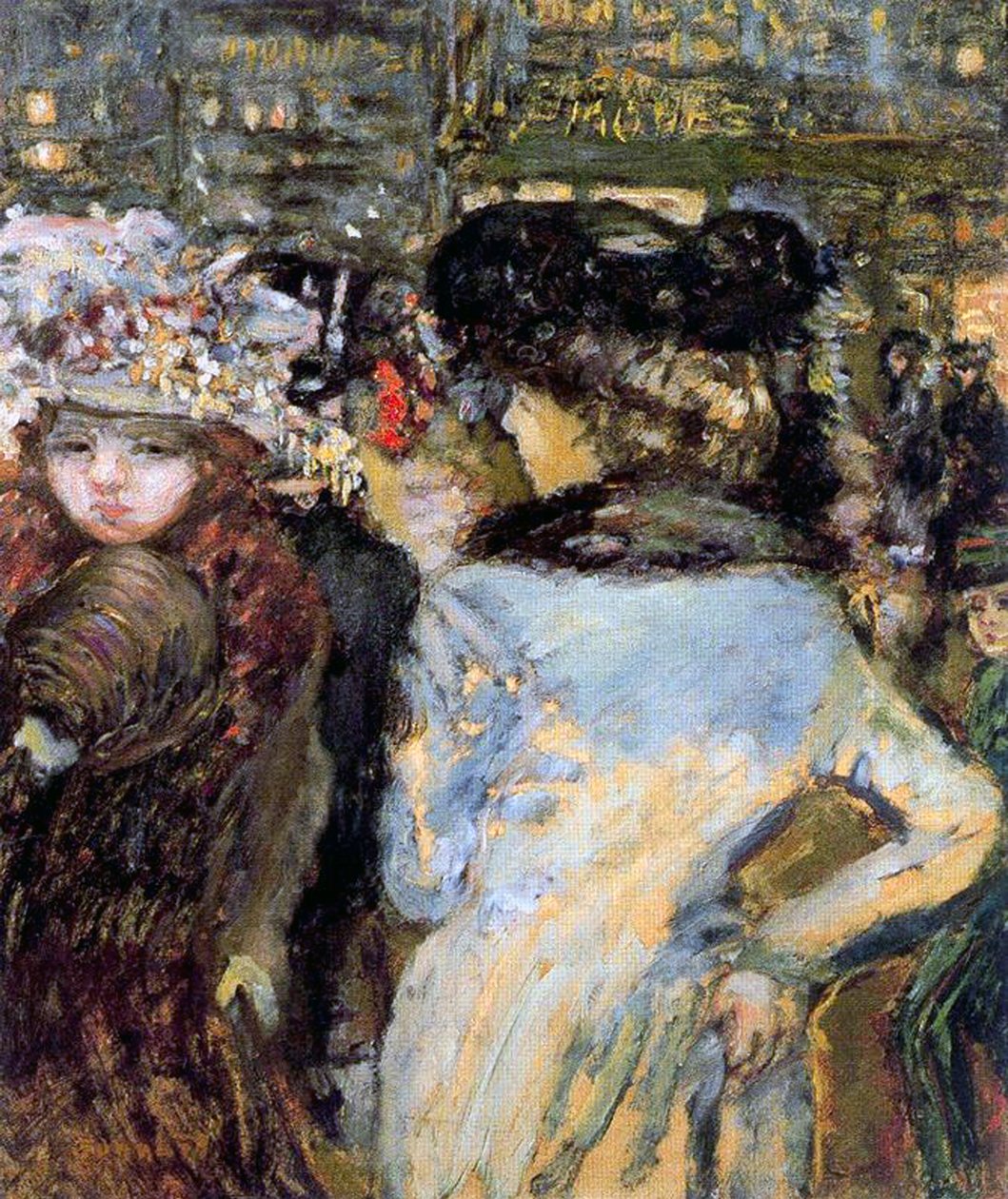 Twee Vrouwen, Place Clichy, Parijs, 1905 door Pierre Bonnard