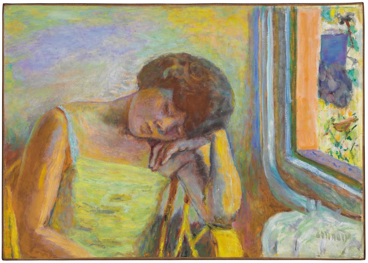 Slapende Vrouw, ca. 1928 door Pierre Bonnard