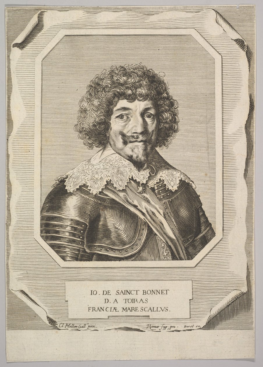 Jean de Saint-Bonnet, markies de Toiras door Pierre Daret