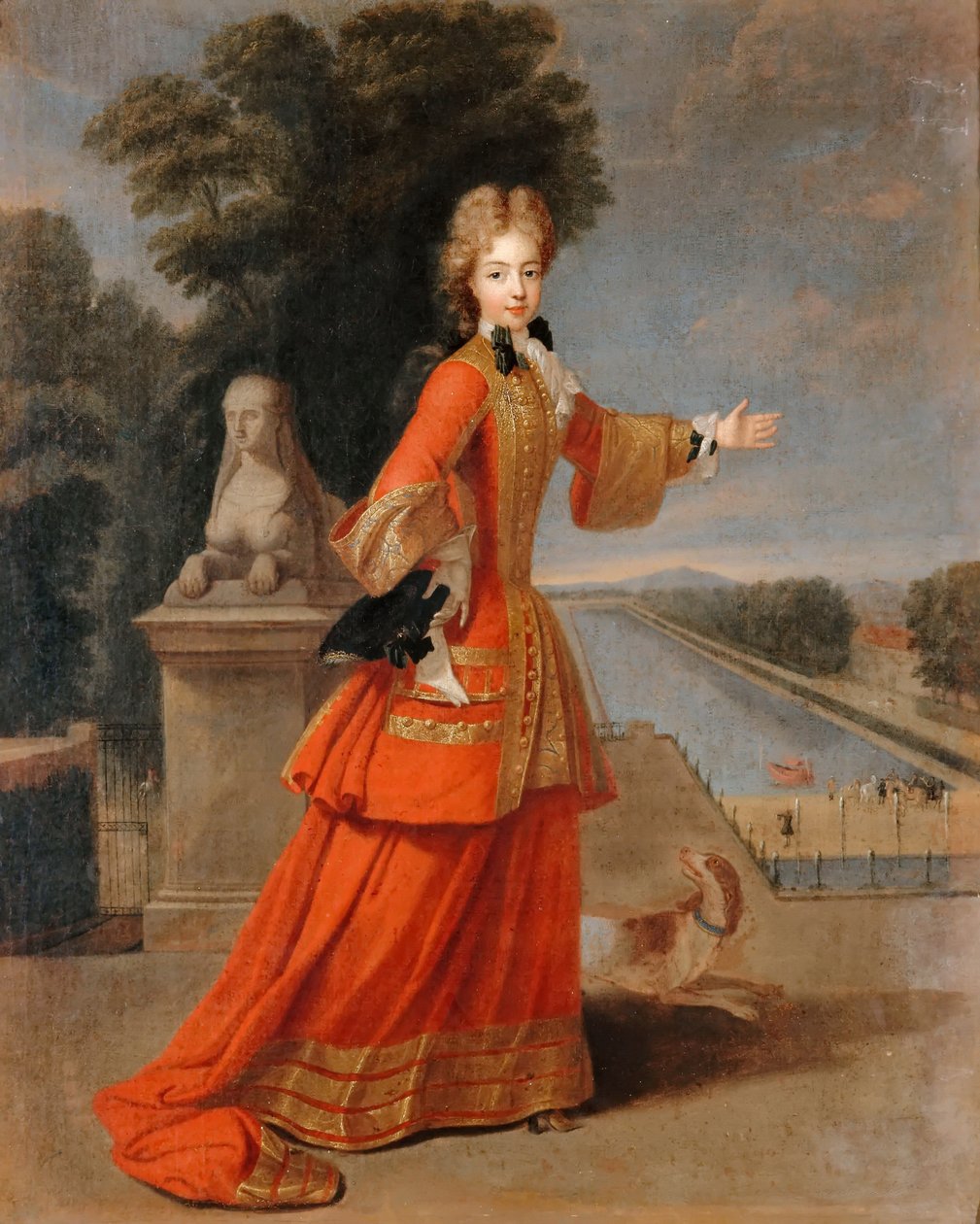Marie Adélaïde van Savoye 1685-1712 door Pierre Gobert