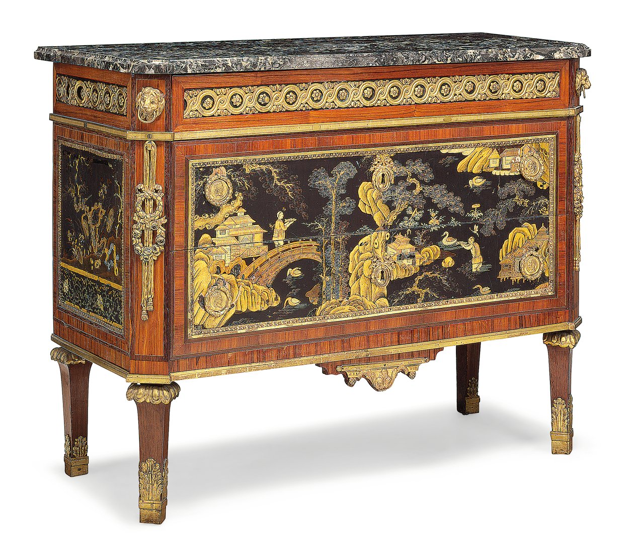 Louis XVI commode door Pierre Harry Mewesen