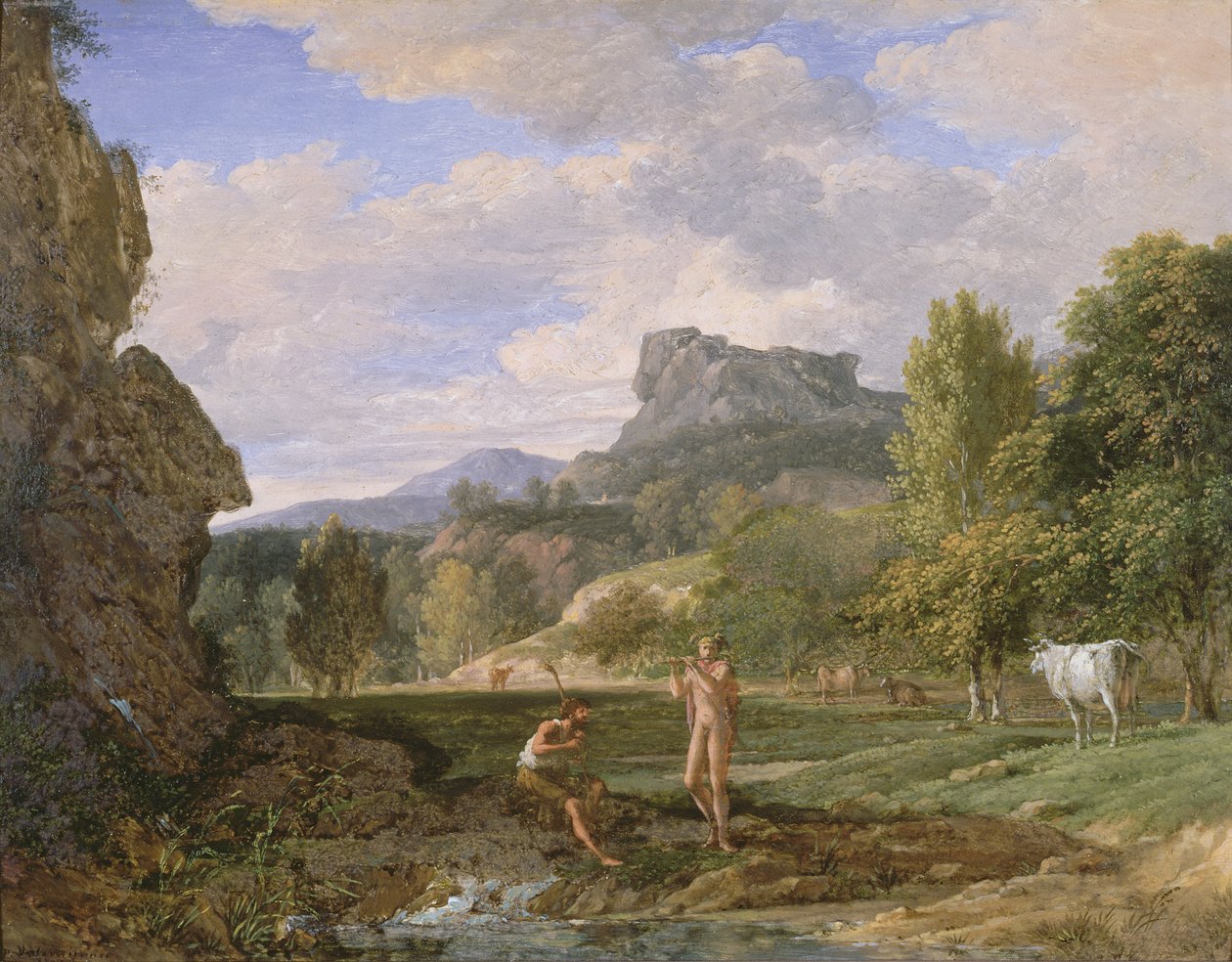 Mercurius en Argus, 1793 door Pierre Henri de Valenciennes