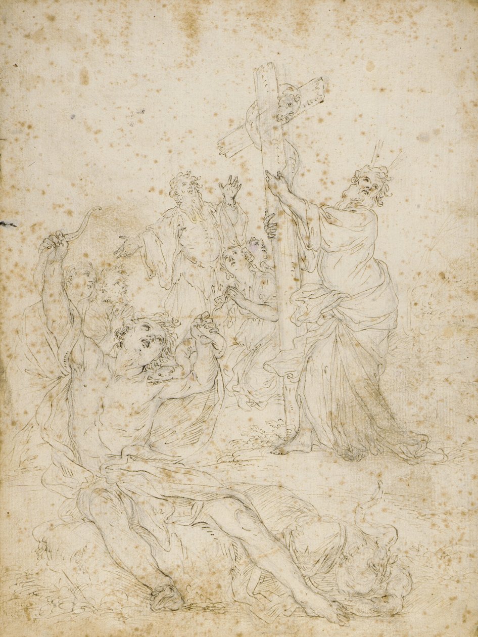Tekening door Pierre Hubert Subleyras