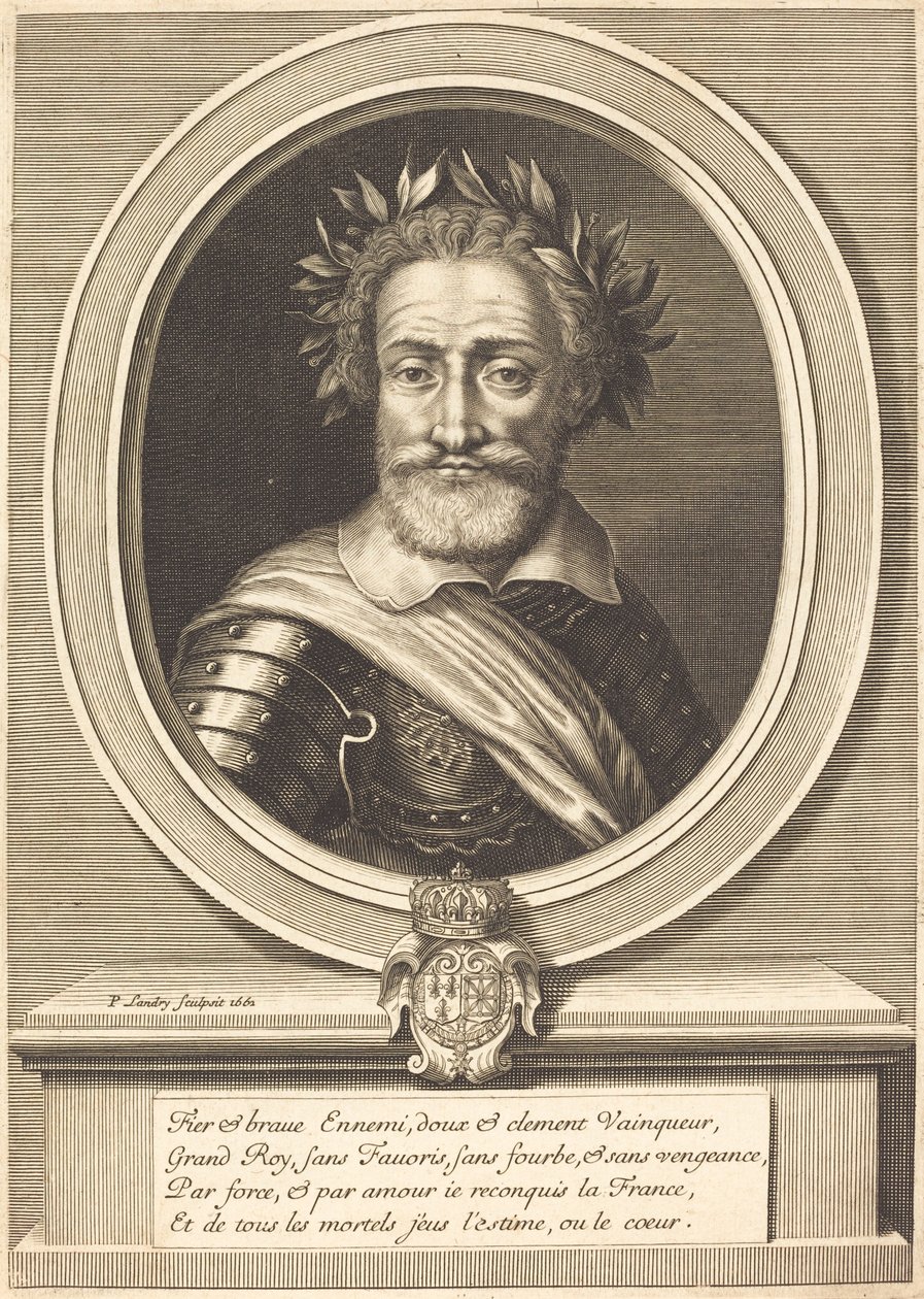 Hendrik IV, Koning van Frankrijk door Pierre Landry