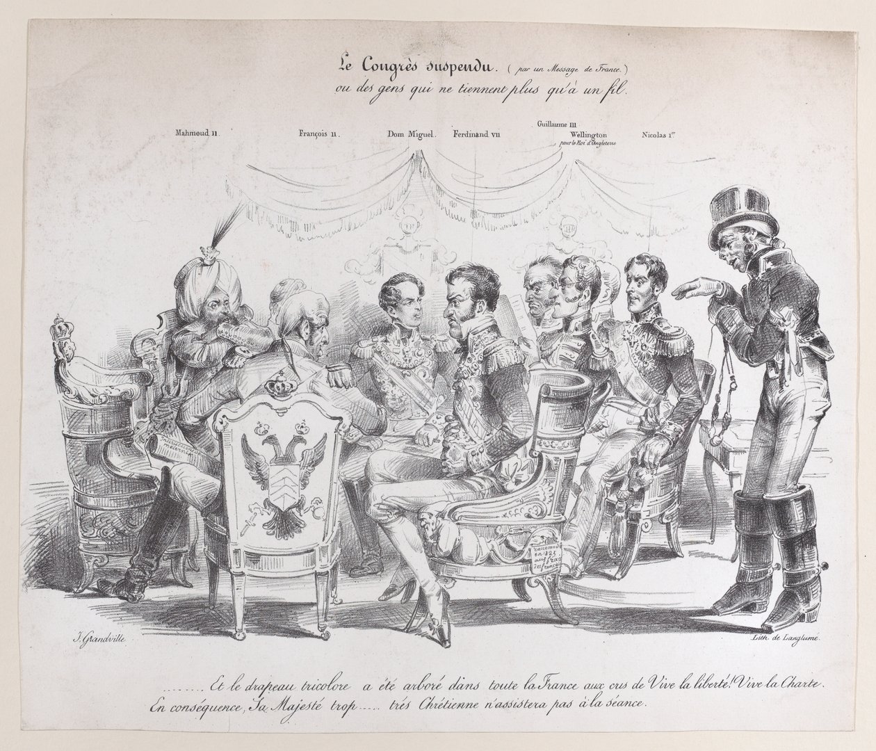 Het geschorste congres door Pierre Langlumé