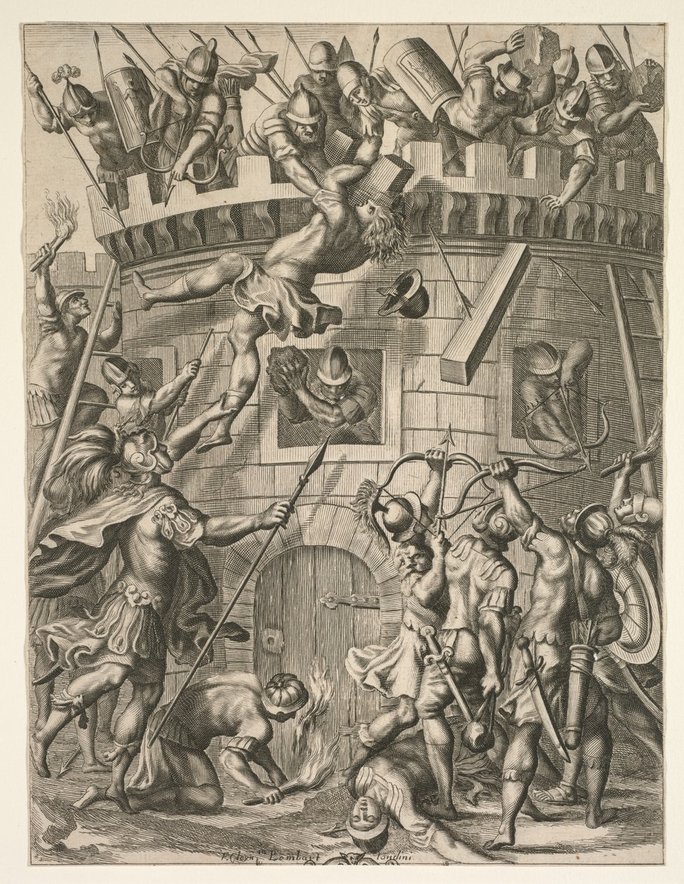 Aeneis, 1658 door Pierre Lombart