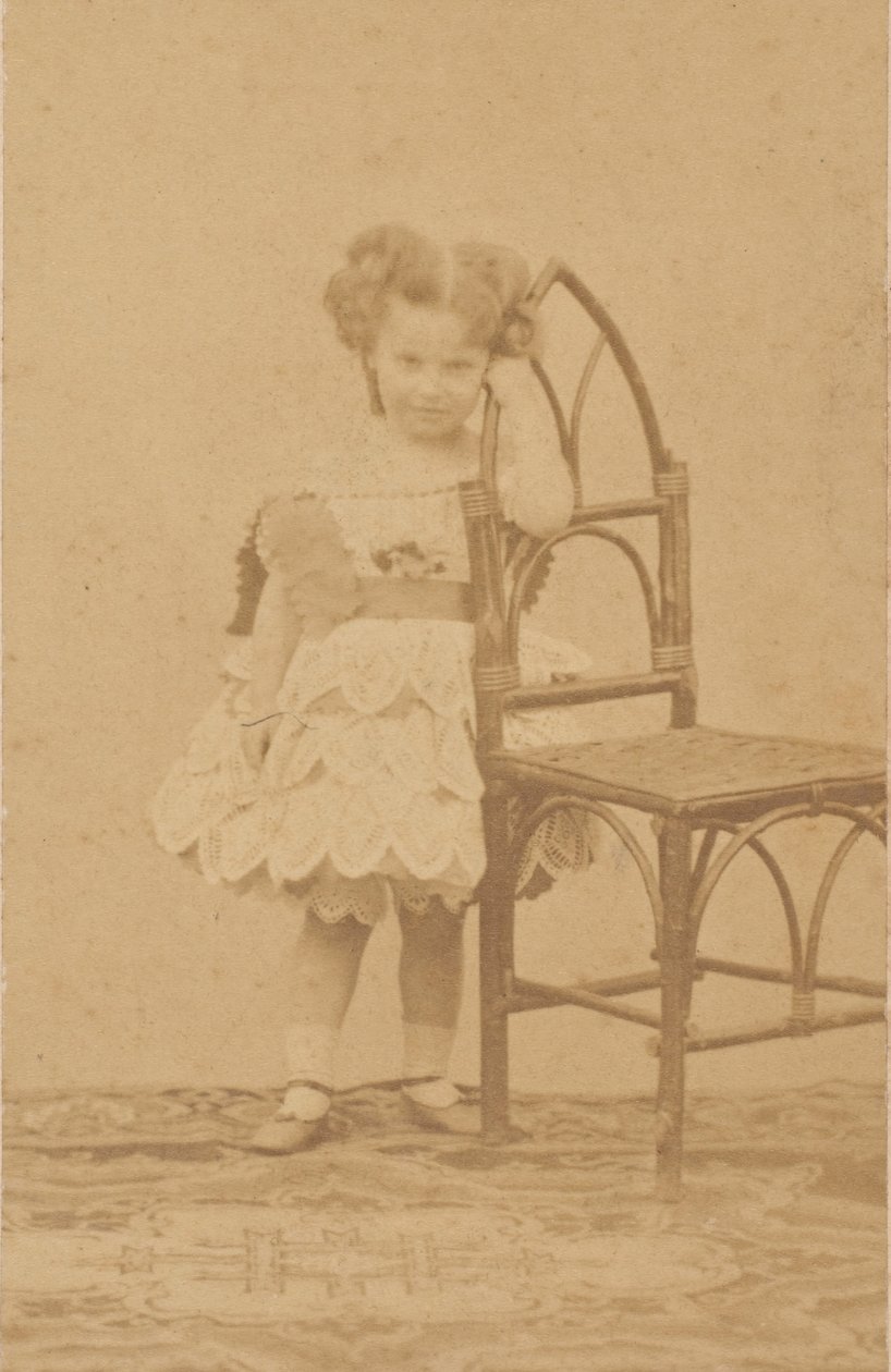 Rustieke chaise, 1860s door Pierre Louis Pierson