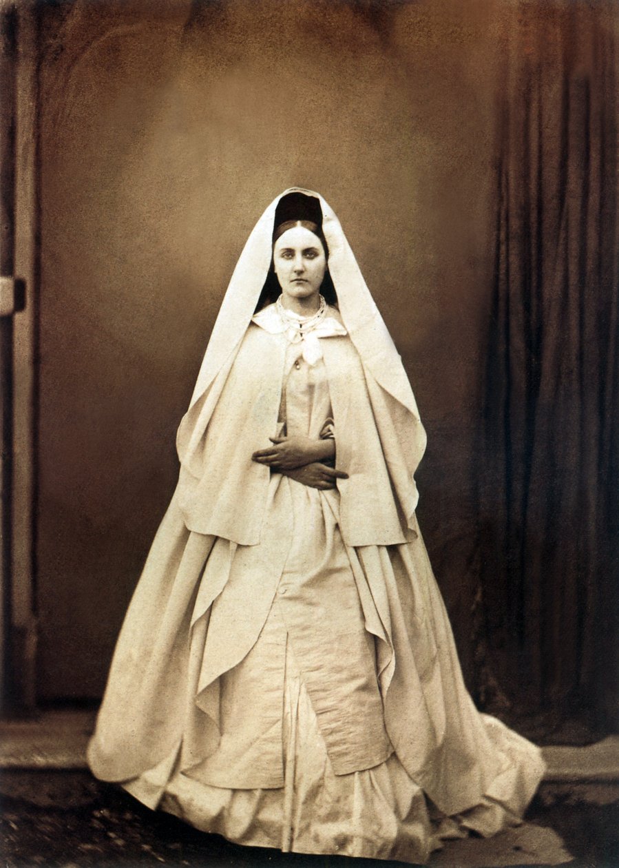 Italiaanse Virginia Oldoini, Gravin van Castiglione door Pierre Louis Pierson
