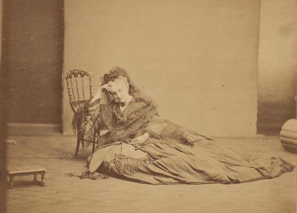 Le chapelet autre, 1860s door Pierre Louis Pierson