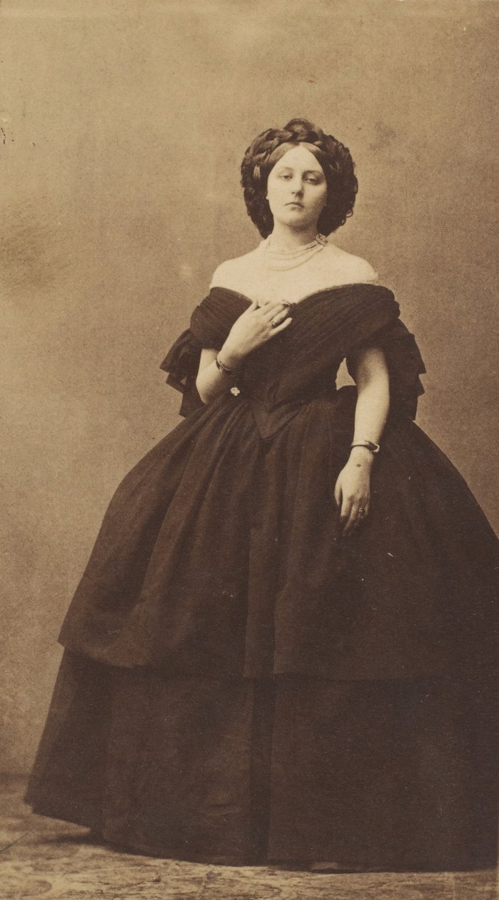Les beau décolleté, 1860s door Pierre Louis Pierson