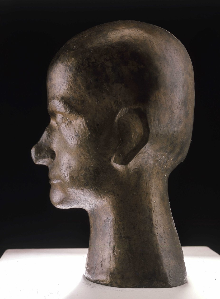 Buste van Baudelaire, brons door Pierre Maurice Raymond Duchamp Villon