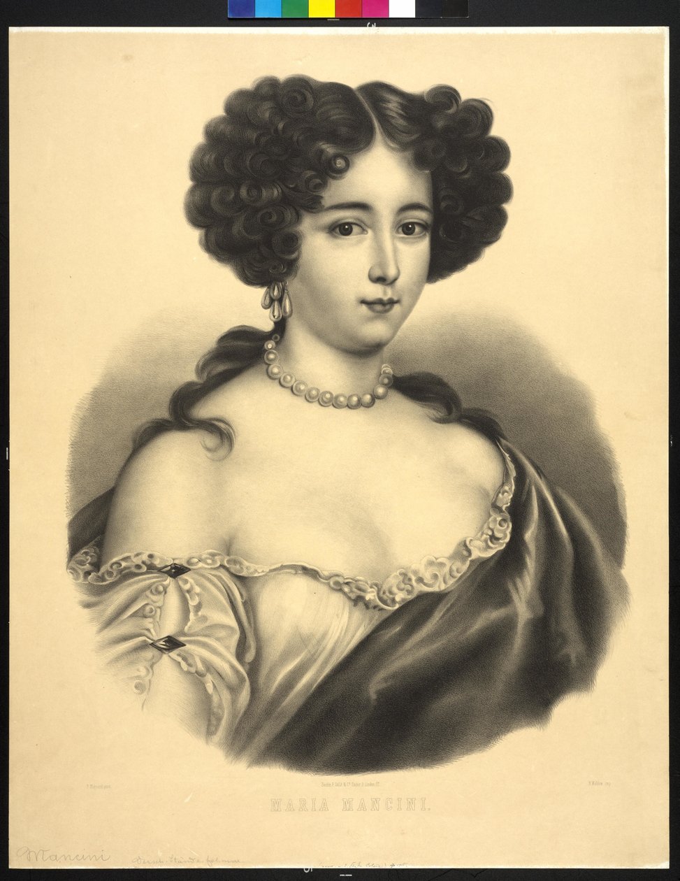Mary Mancini door Pierre Mignard