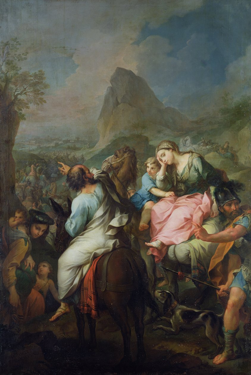 Gevangenschap van de Israëlieten, 1733 door Pierre Parrocel