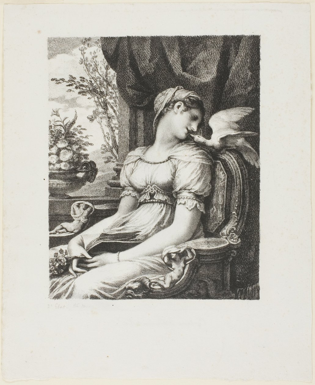 Lezen door Pierre Paul Prud
