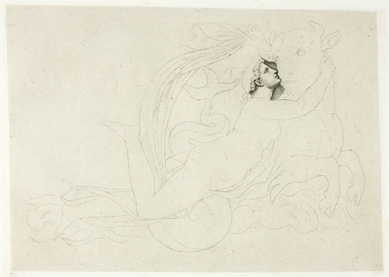 De ontvoering van Europa door Pierre Paul Prud