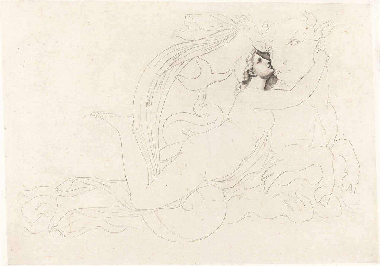 De Roof van Europa door Pierre Paul Prud