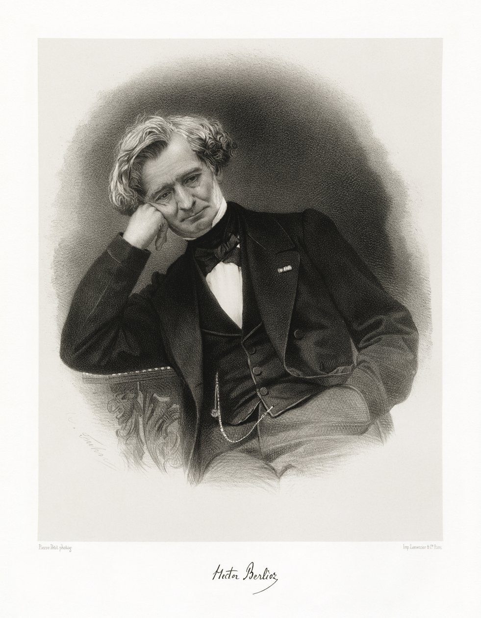 Hector Berlioz door Pierre Petit