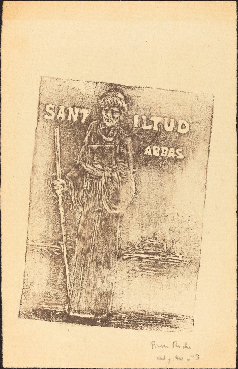 Sint Iltud door Pierre Roche