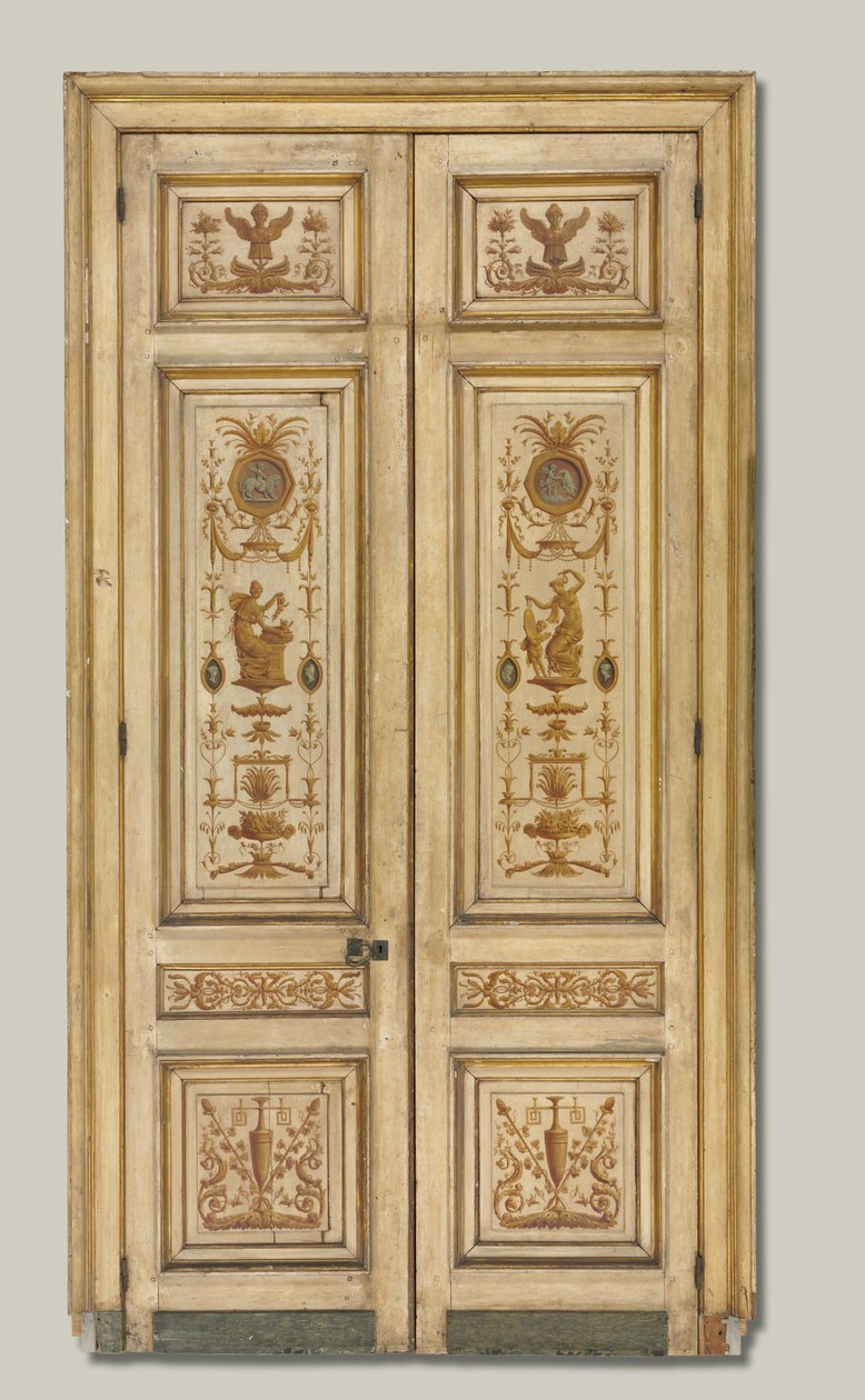 Boven de deur schilderij, 1790s door Pierre Rousseau