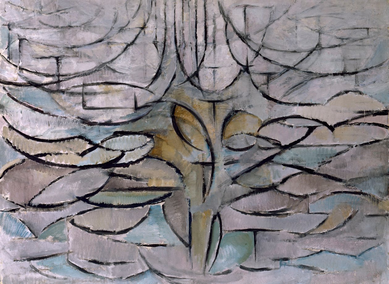 Bloeiende Appelboom door Piet Mondrian